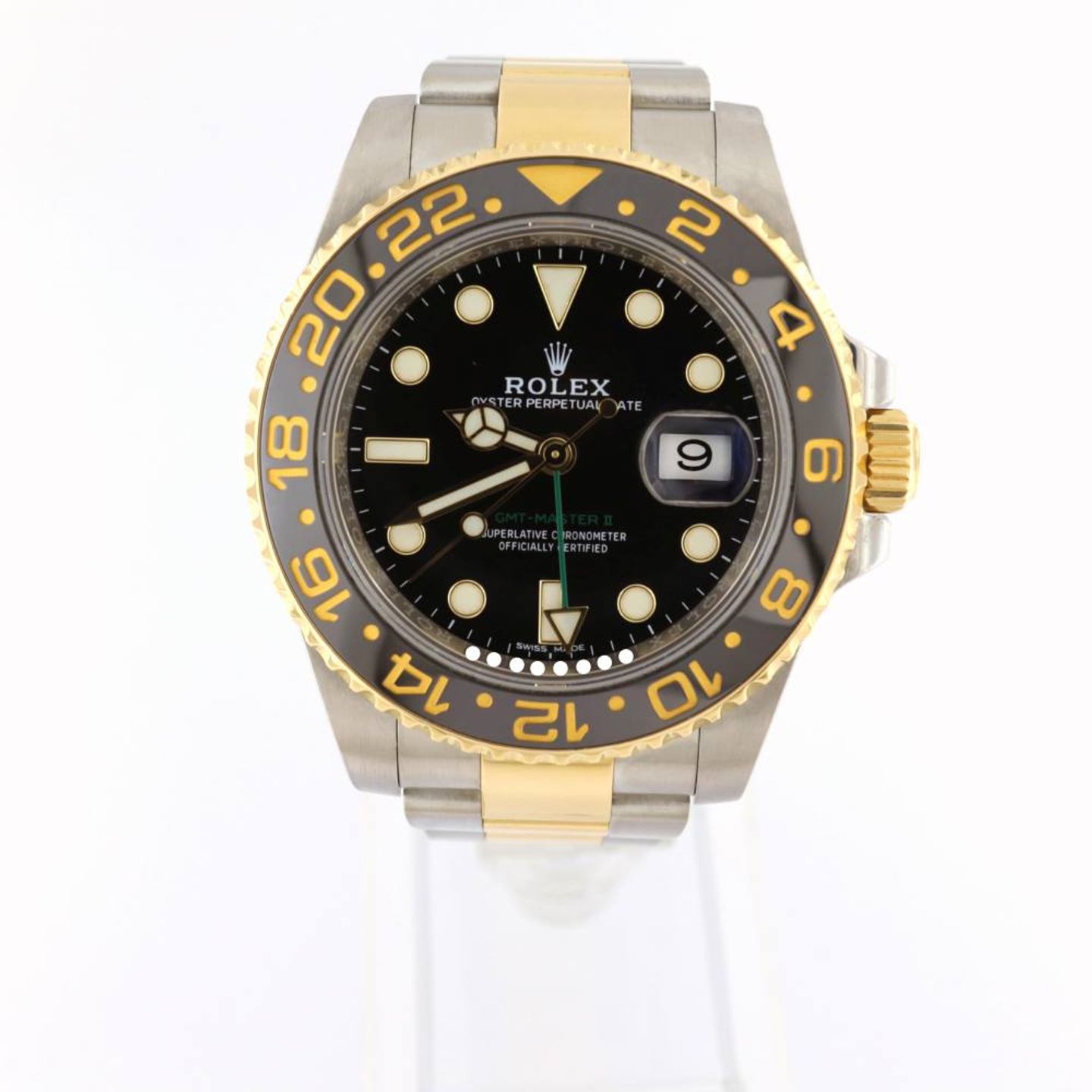Rolex GMT-Master II 116713LN (2018) - 40mm Goud/Staal (1/7)