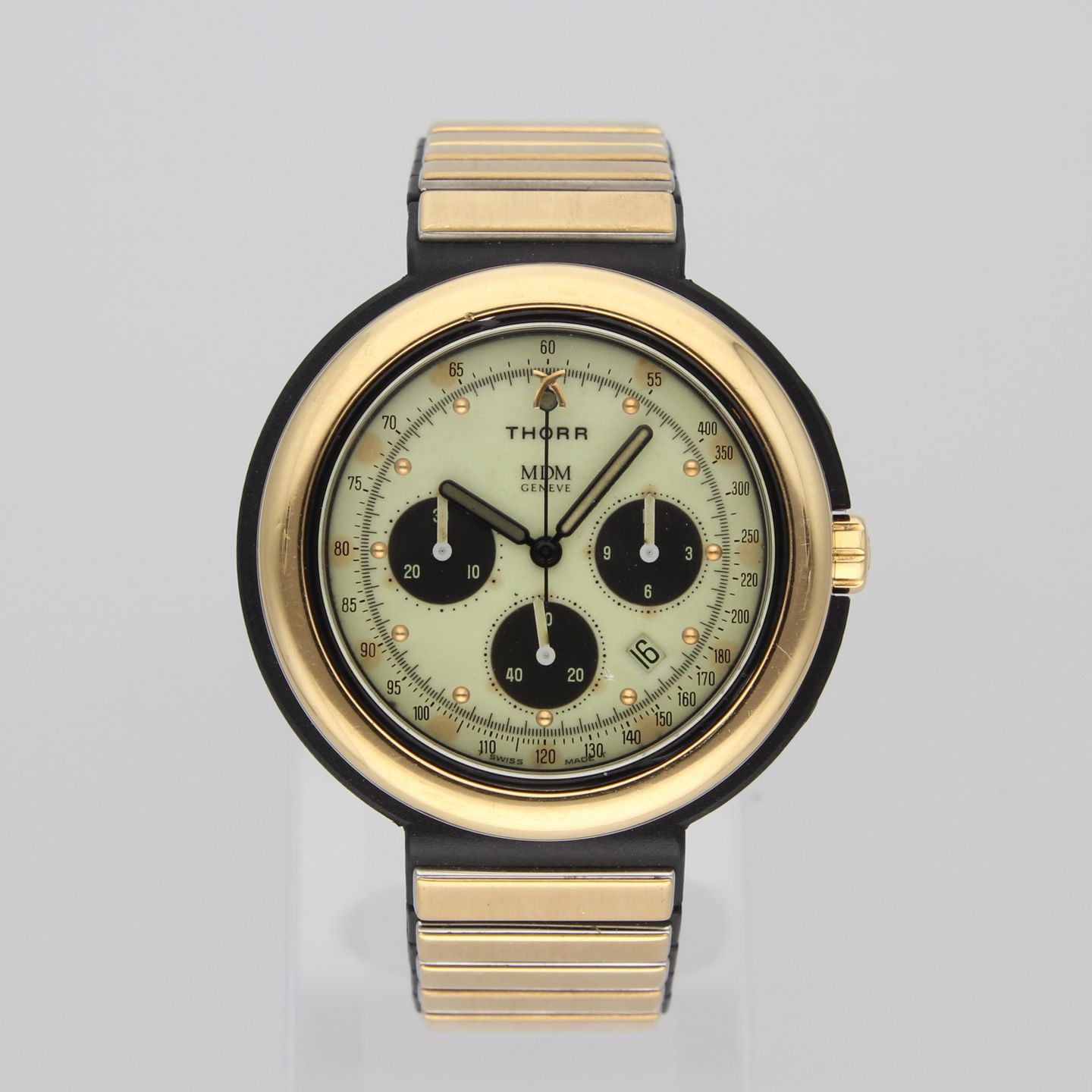 Thor MDM 2503.395.340 (Unknown (random serial)) - Champagne dial 42 mm Gold/Steel case (2/8)