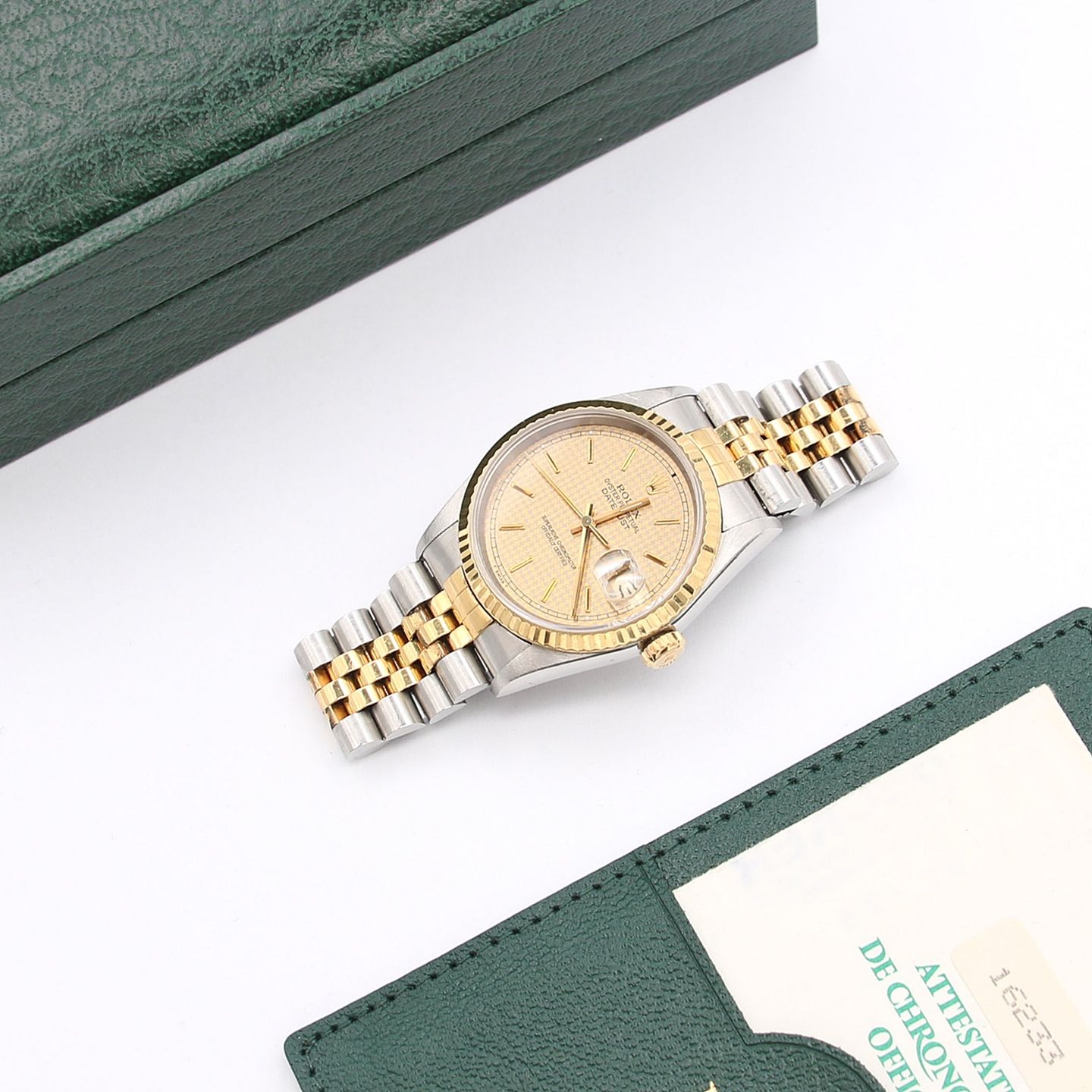 Rolex Datejust 36 16233 (Unknown (random serial)) - 36 mm Gold/Steel case (1/6)