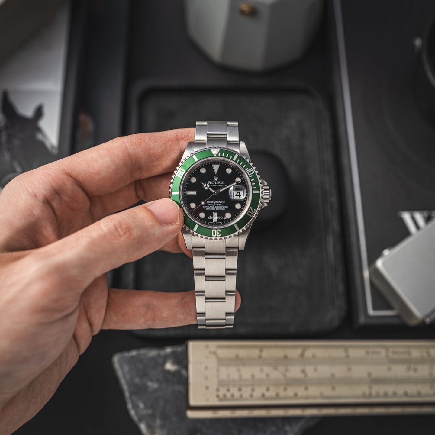Rolex Submariner Date 16610LV - (2/8)