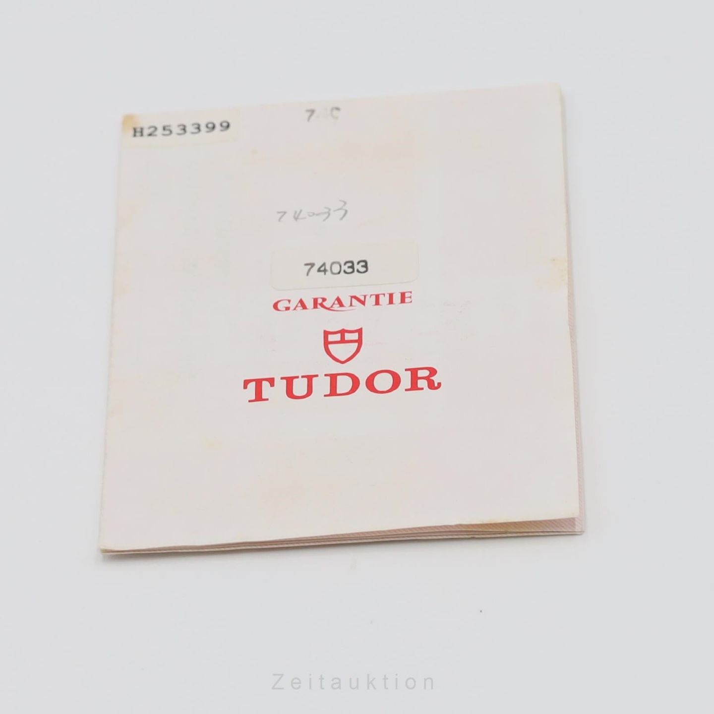 Tudor Prince Date 74033 - (8/8)