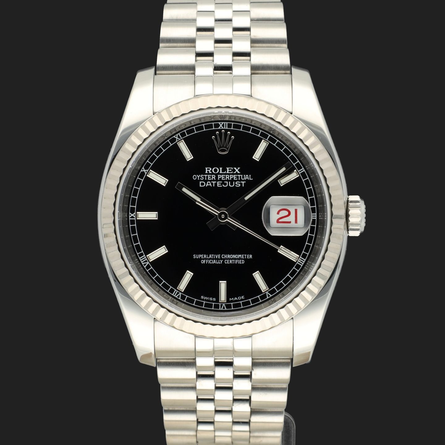 Rolex Datejust 36 116234 (2008) - 36mm Staal (2/7)