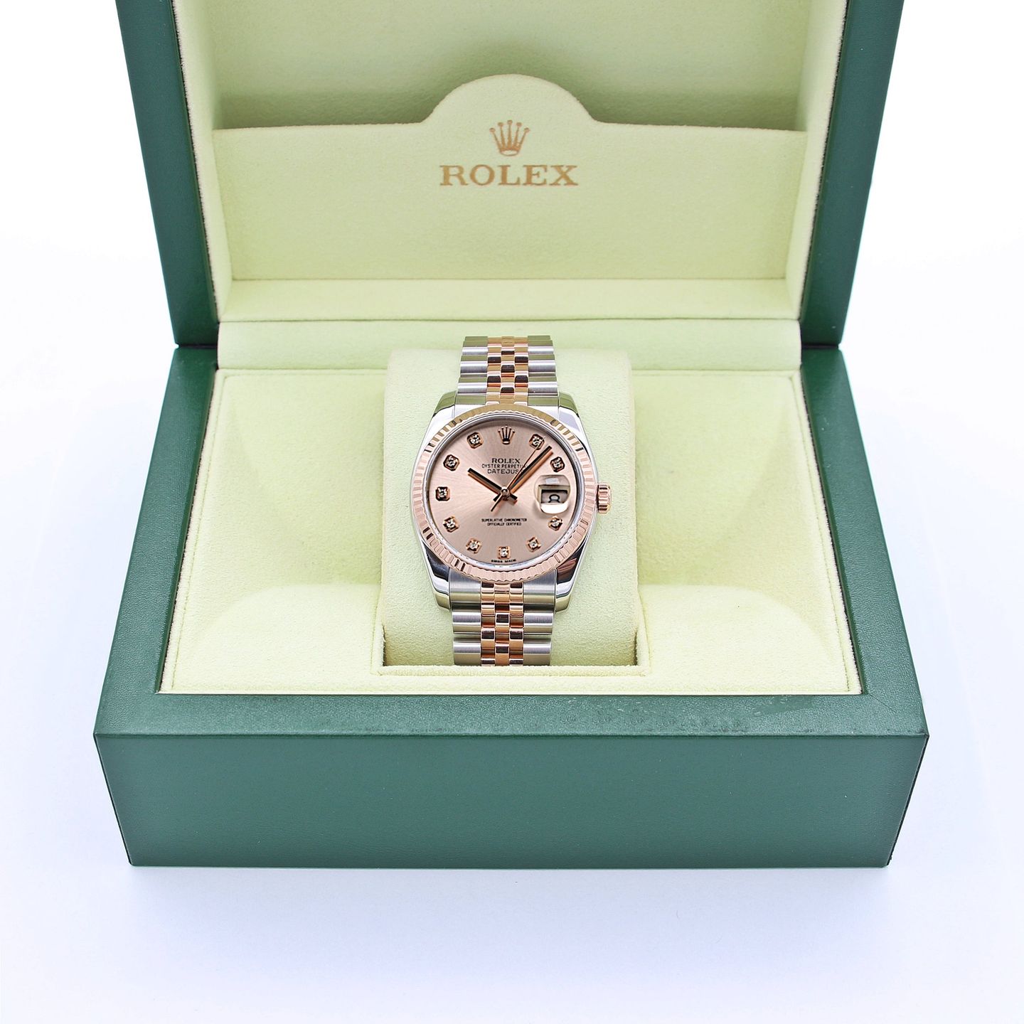 Rolex Datejust 36 116231 (Onbekend (willekeurig serienummer)) - 36mm Goud/Staal (2/6)