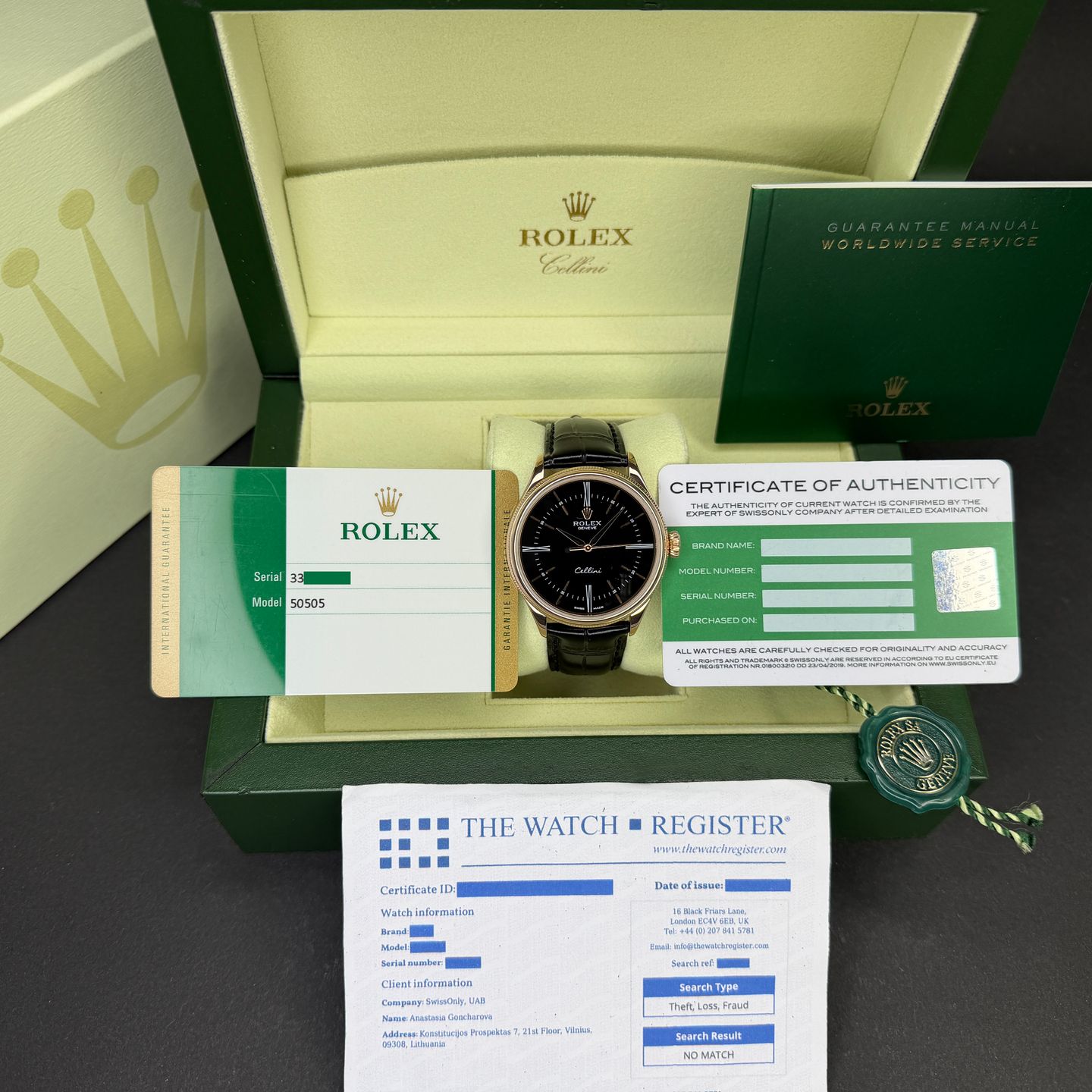 Rolex Cellini Time 50505 - (3/8)