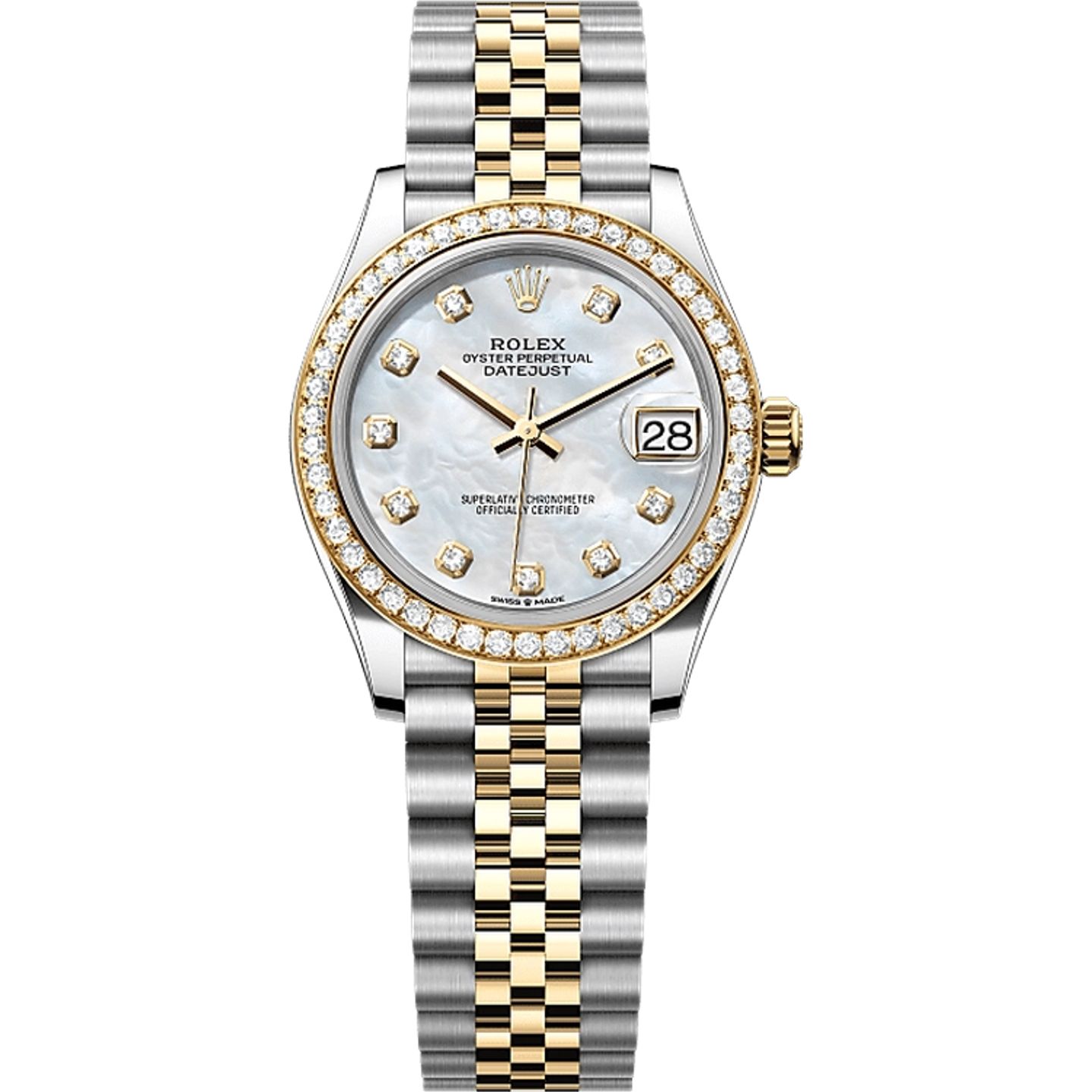 Rolex Datejust 31 278383RBR (2025) - Parelmoer wijzerplaat 31mm Staal (1/1)