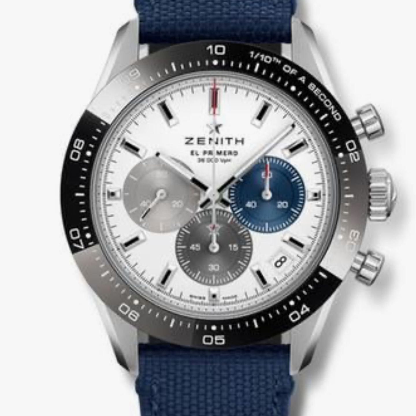 Zenith Chronomaster Sport 03.3100.3600/69.C823 (2024) - White dial 41 mm Steel case (1/1)