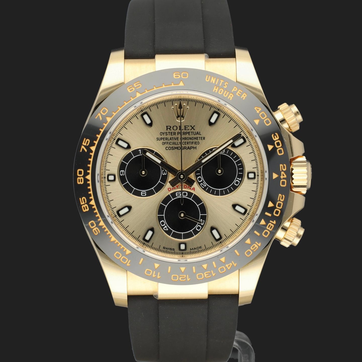 Rolex Daytona 116518 (2022) - 40 mm Yellow Gold case (3/8)