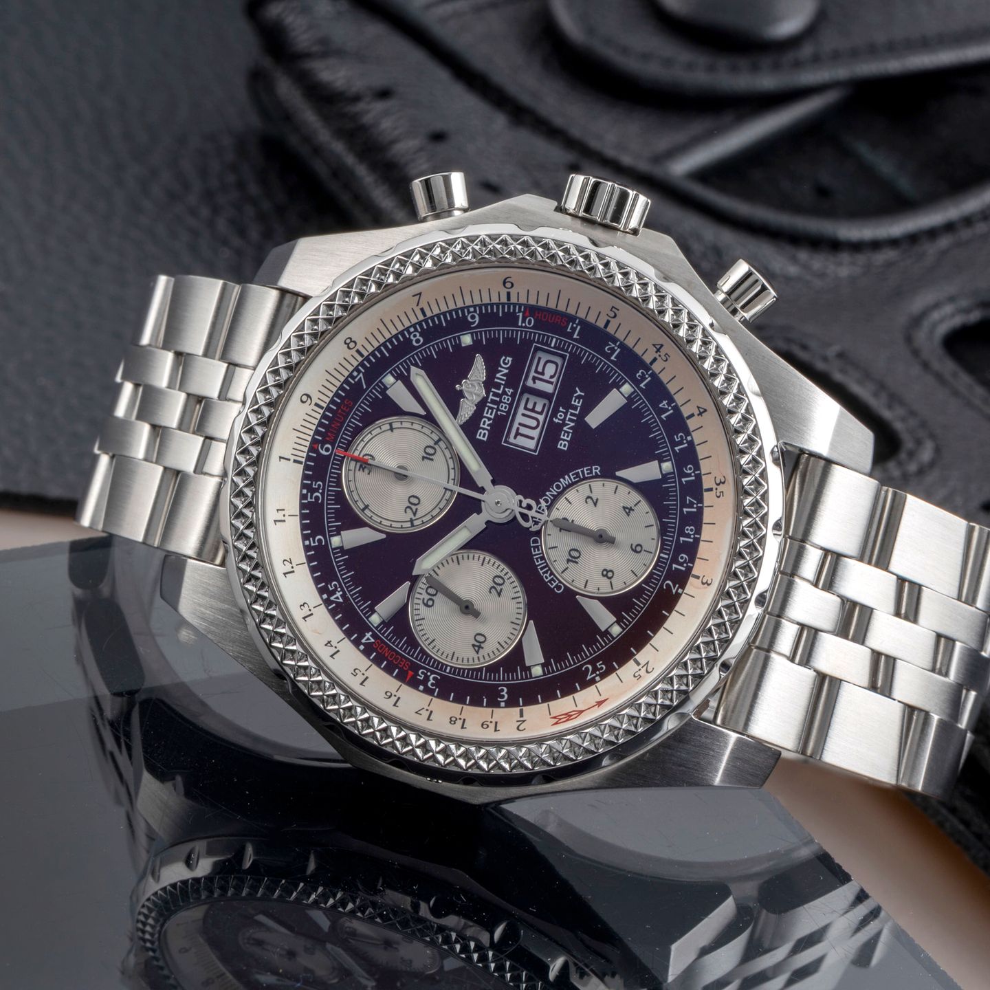 Breitling Bentley GT A13363 (2007) - 44mm Staal (2/8)