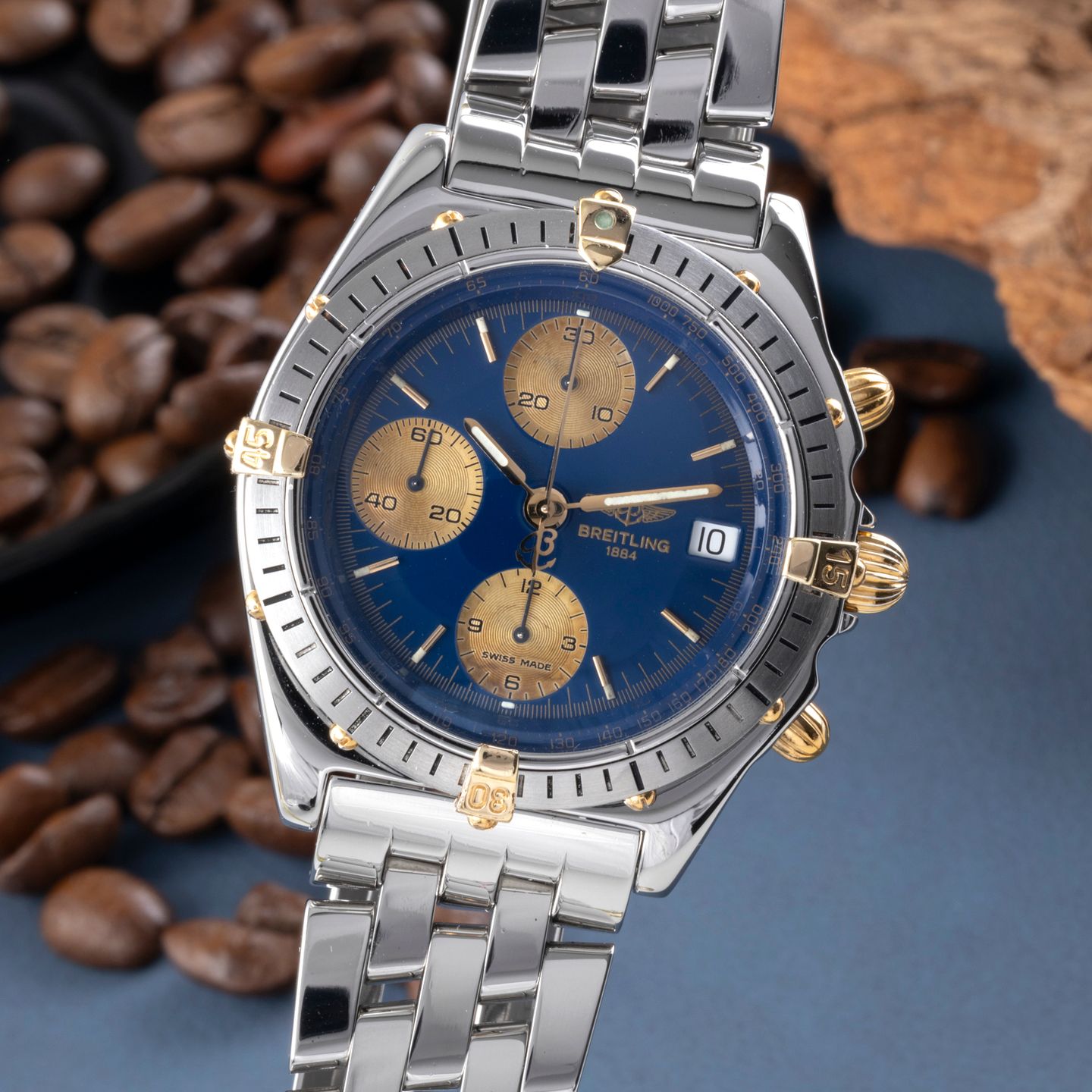 Breitling Chronomat B13048 (1995) - 40 mm Steel case (3/8)