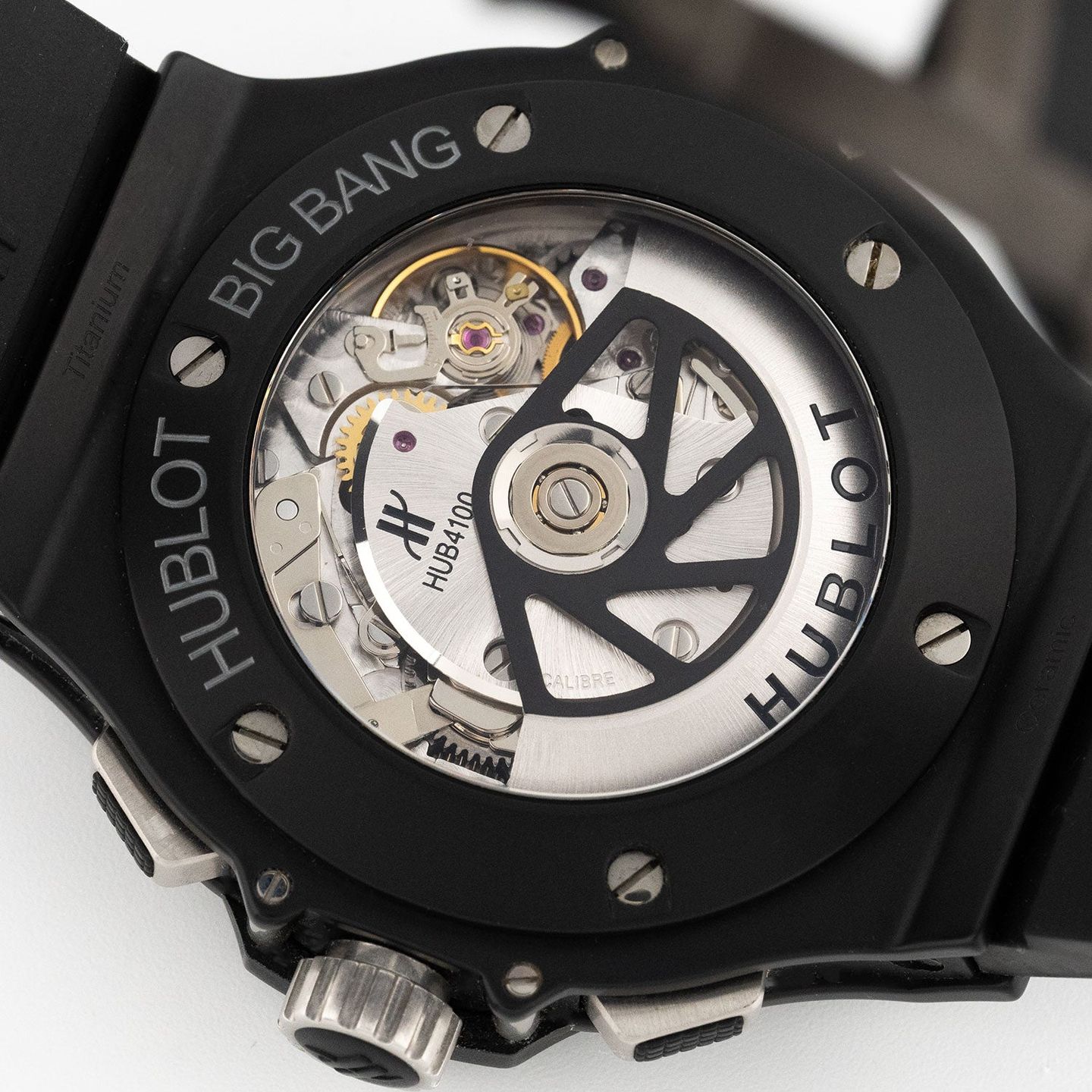 Hublot Big Bang 44 mm 301.CI.1770.RX (2012) - Black dial 45 mm Ceramic case (5/6)