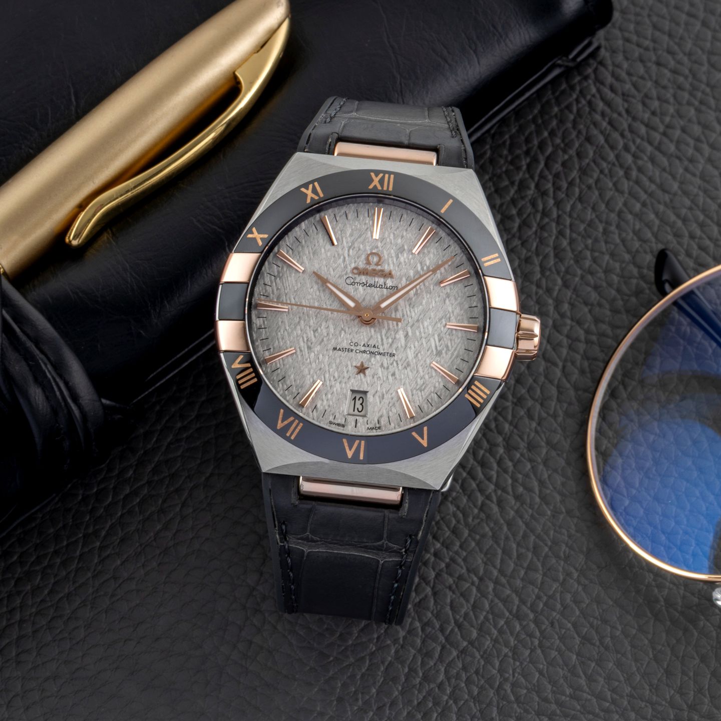 Omega Constellation 131.23.41.21.06.001 (Unknown (random serial)) - Grey dial 41 mm Steel case (1/8)