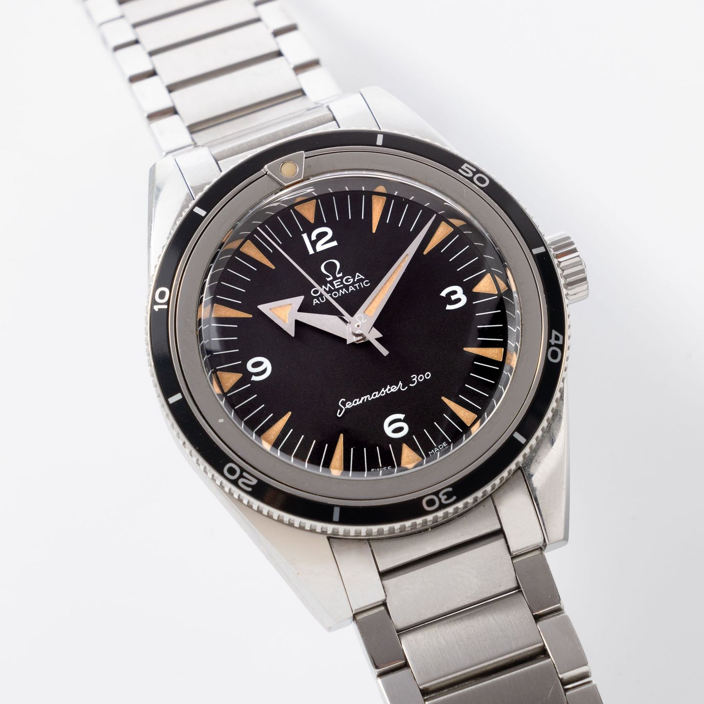 Omega Seamaster 300 234.10.39.20.01.001 (2001) - Zwart wijzerplaat 39mm Staal (1/8)