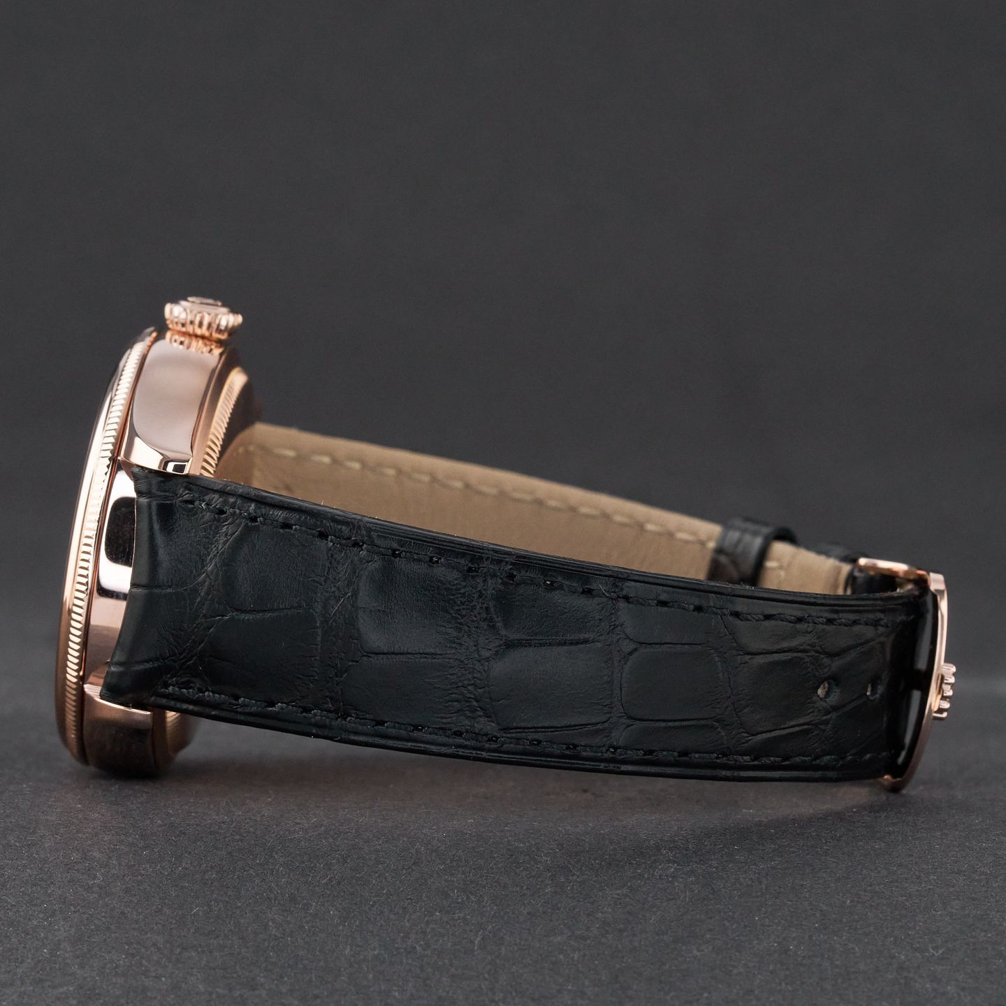 Rolex Cellini Date 50515 (2016) - 39 mm Rose Gold case (5/8)