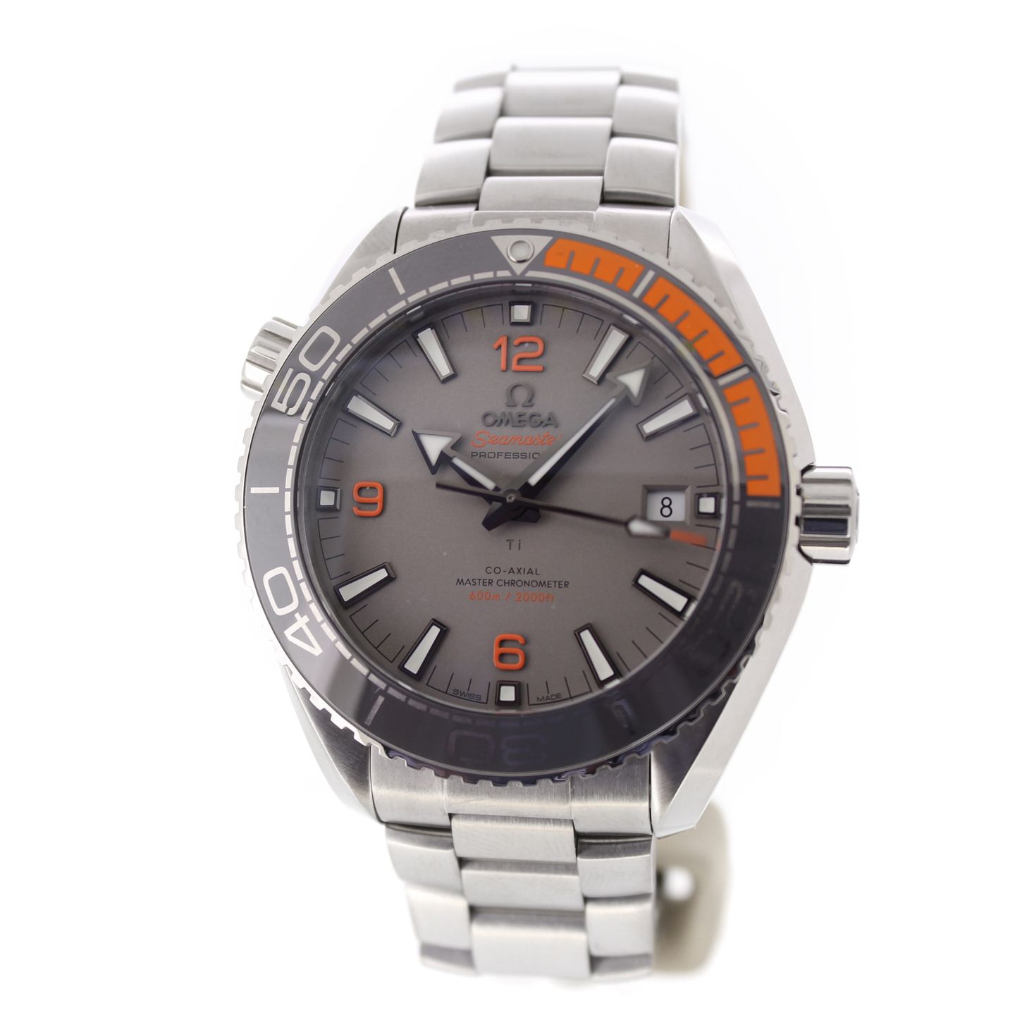 Omega Seamaster Planet Ocean 215.90.44.21.99.001 (2025) - Grey dial 44 mm Titanium case (2/7)