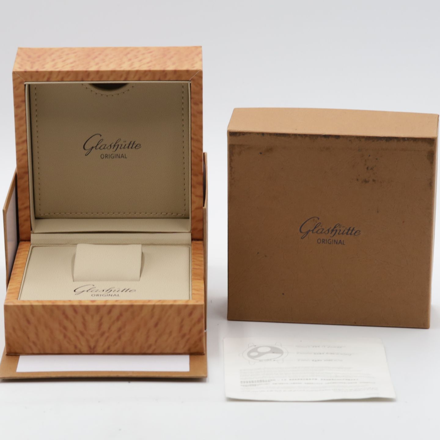 Glashütte Original PanoInverse 1-66-06-04-22-50 (Unknown (random serial)) - Transparent dial 42 mm Steel case (8/8)