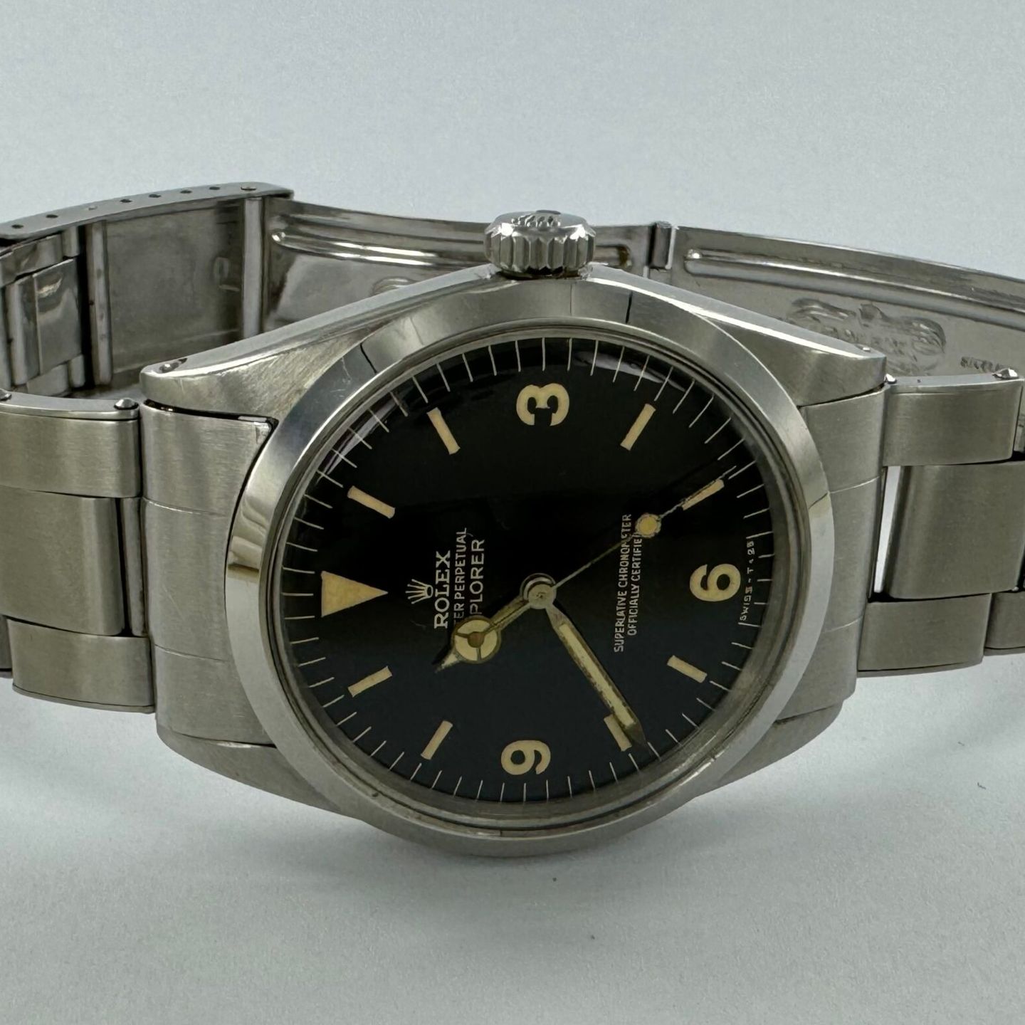 Rolex Explorer 1016 (Onbekend (willekeurig serienummer)) - Zwart wijzerplaat 36mm Staal (2/8)