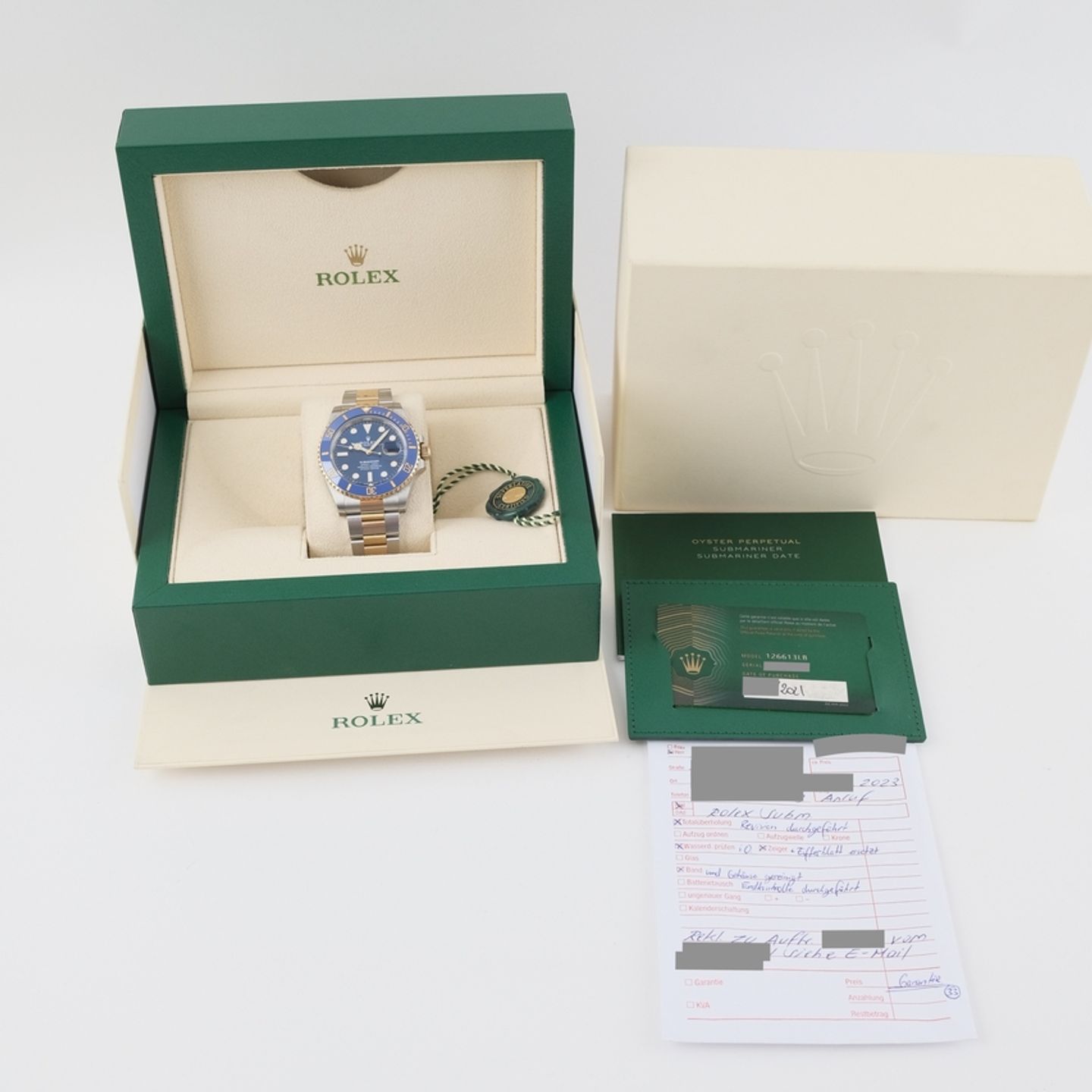 Rolex Submariner Date 126613LB (2021) - 41 mm Gold/Steel case (8/8)