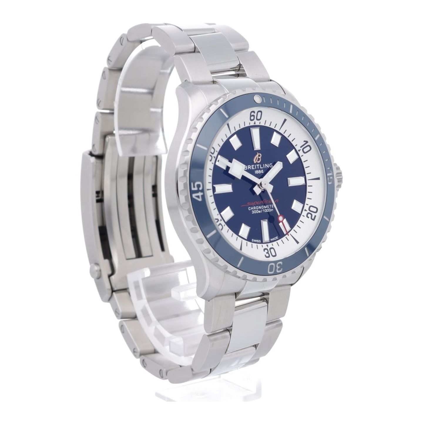 Breitling Superocean 42 A17375E71C1A1 (2025) - Blue dial 42 mm Steel case (7/7)