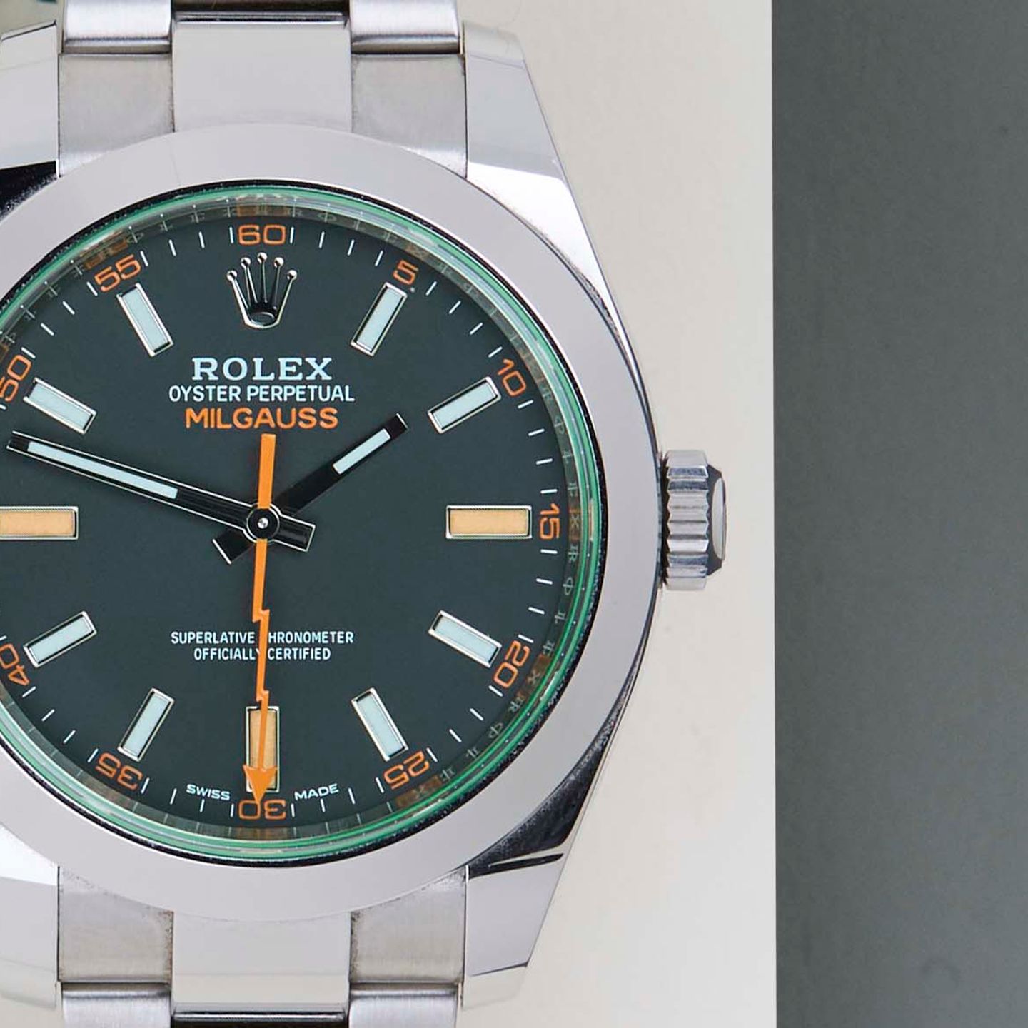 Rolex Milgauss 116400GV - (5/8)