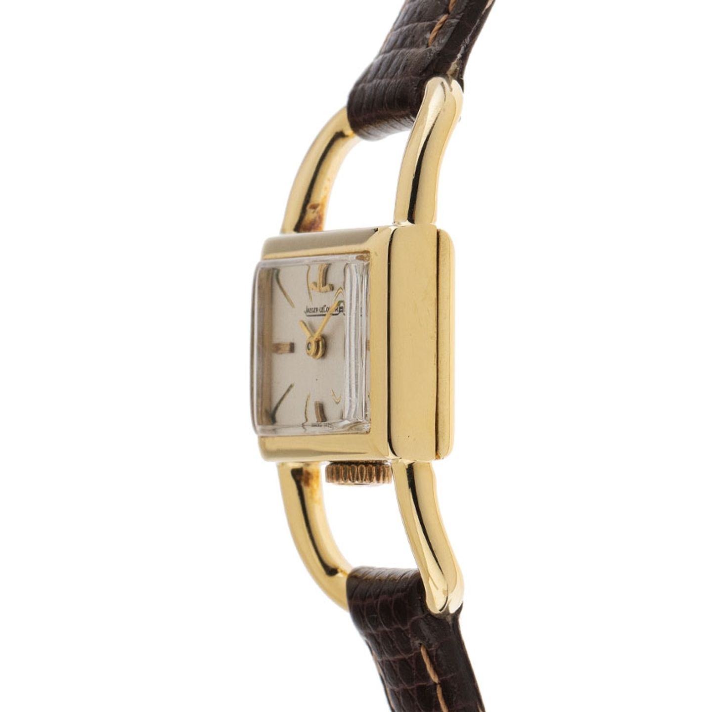 Jaeger-LeCoultre Vintage 1670 (1950) - Zilver wijzerplaat 20mm Geelgoud (3/8)