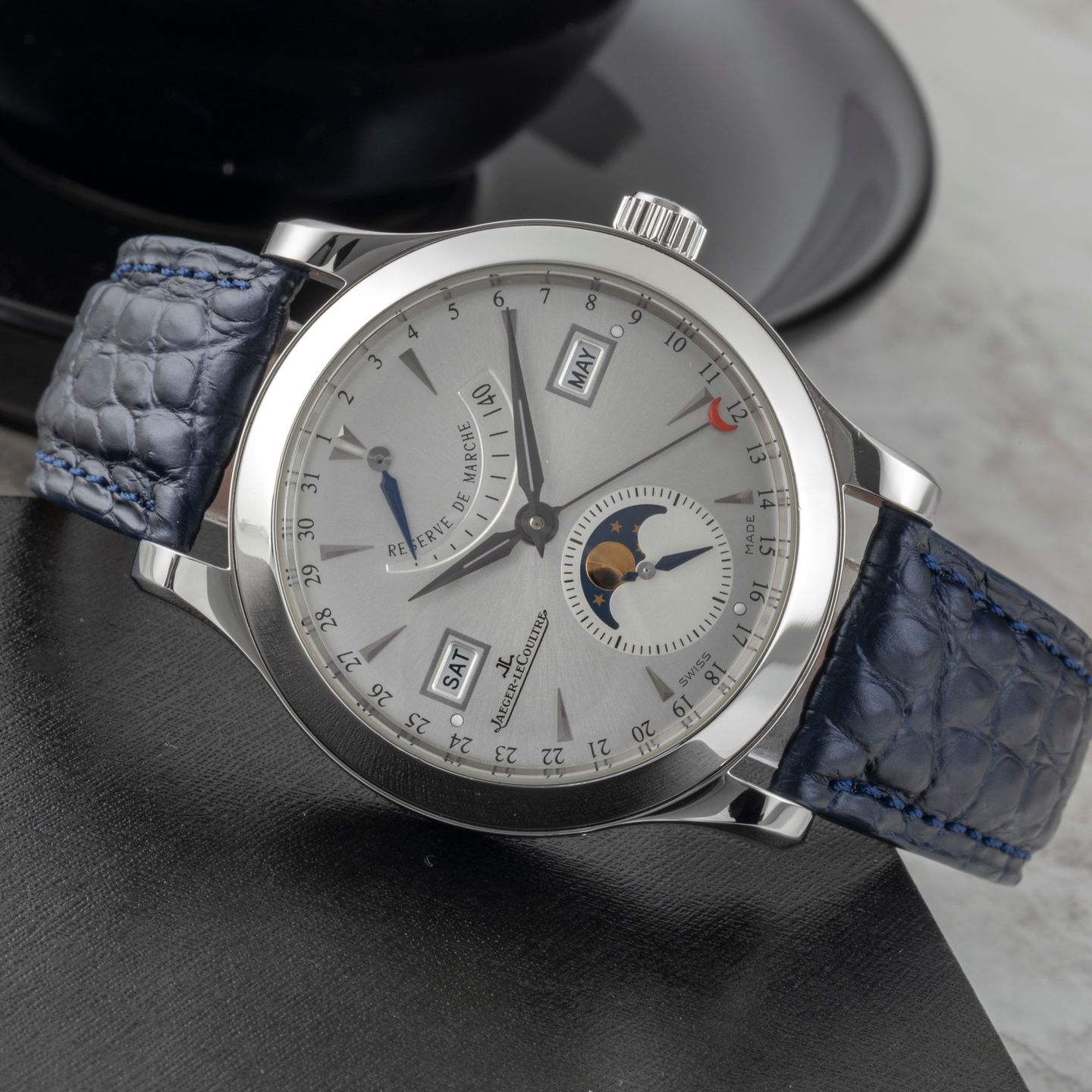 Jaeger-LeCoultre Master Calendar Q151842A (Unknown (random serial)) - Silver dial 40 mm Steel case (2/8)