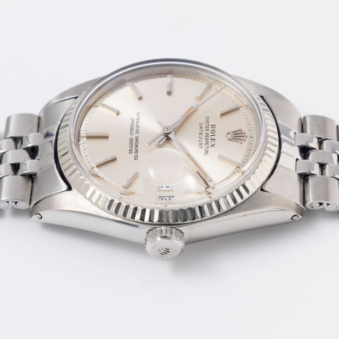 Rolex Datejust 1601 (1970) - 36 mm Steel case (7/8)