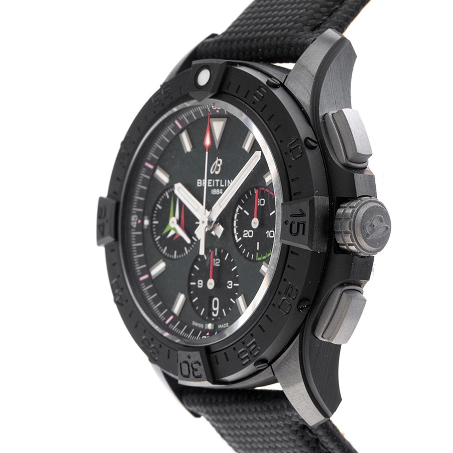 Breitling Avenger SB01462A1L1X1 (2025) - Groen wijzerplaat 42mm Titanium (4/7)