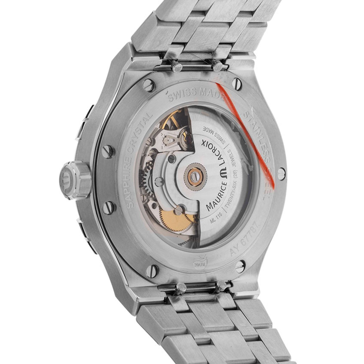 Maurice Lacroix Aikon AI6008-SS002-430-1 (2025) - Blue dial 42 mm Steel case (6/7)