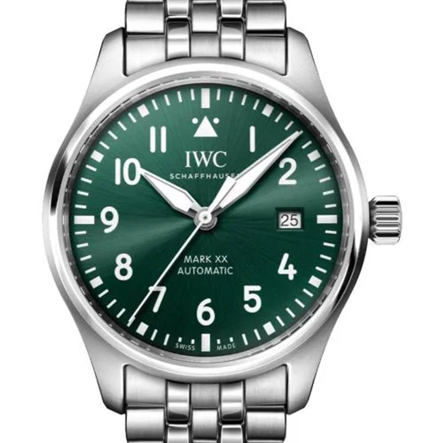 IWC Pilot Mark IW328206 (2026) - Green dial 40 mm Steel case (1/1)