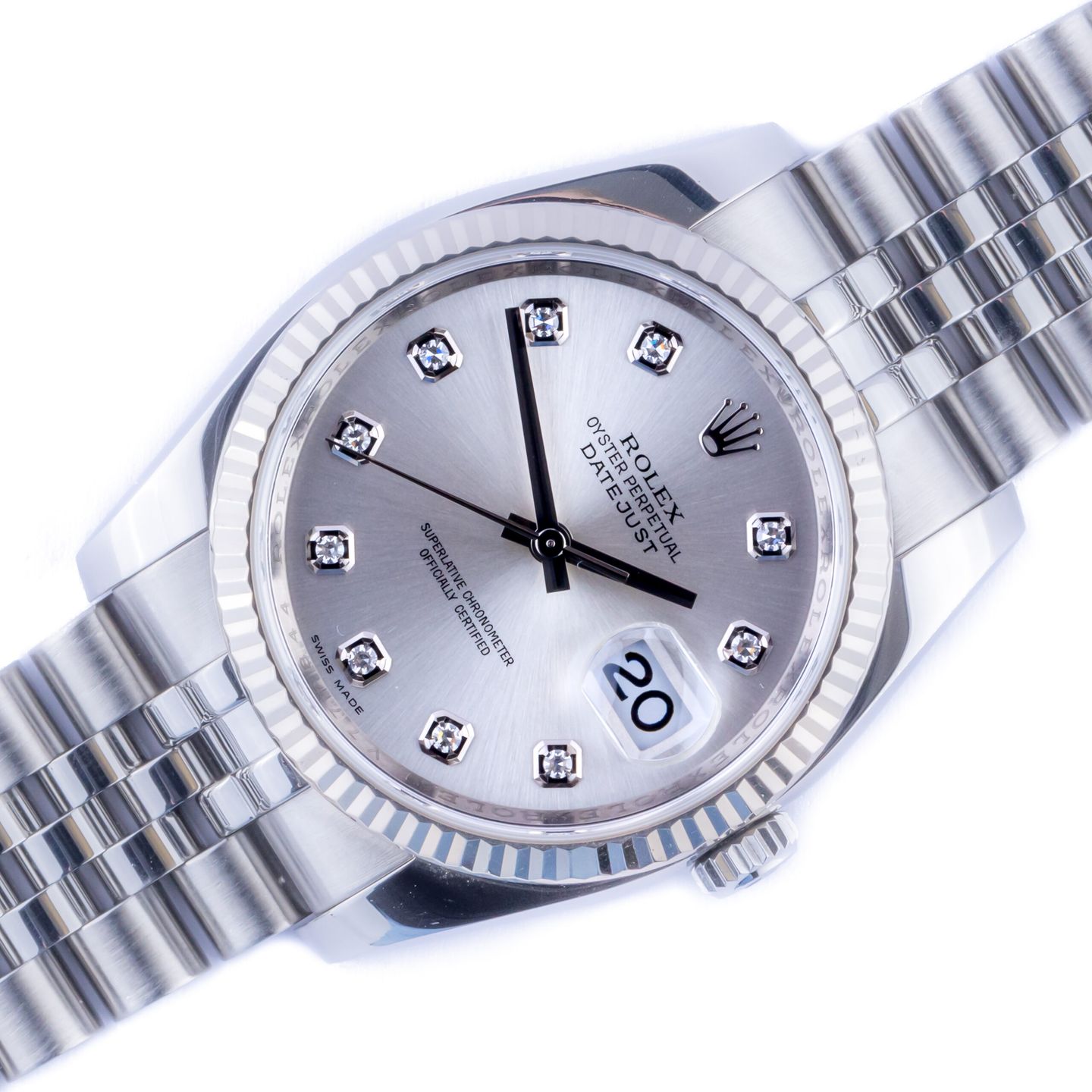 Rolex Datejust 36 116234 (2009) - 36mm Staal (1/8)