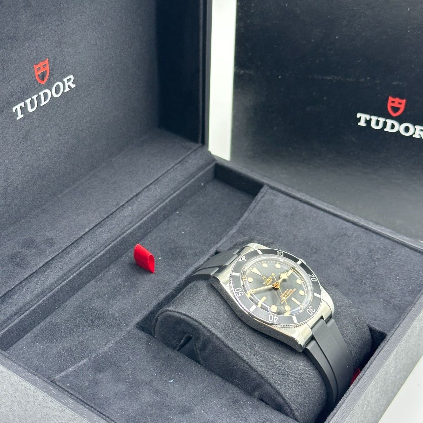 Tudor Black Bay 54 79000N-0002 (2024) - Zwart wijzerplaat 37mm Staal (3/8)