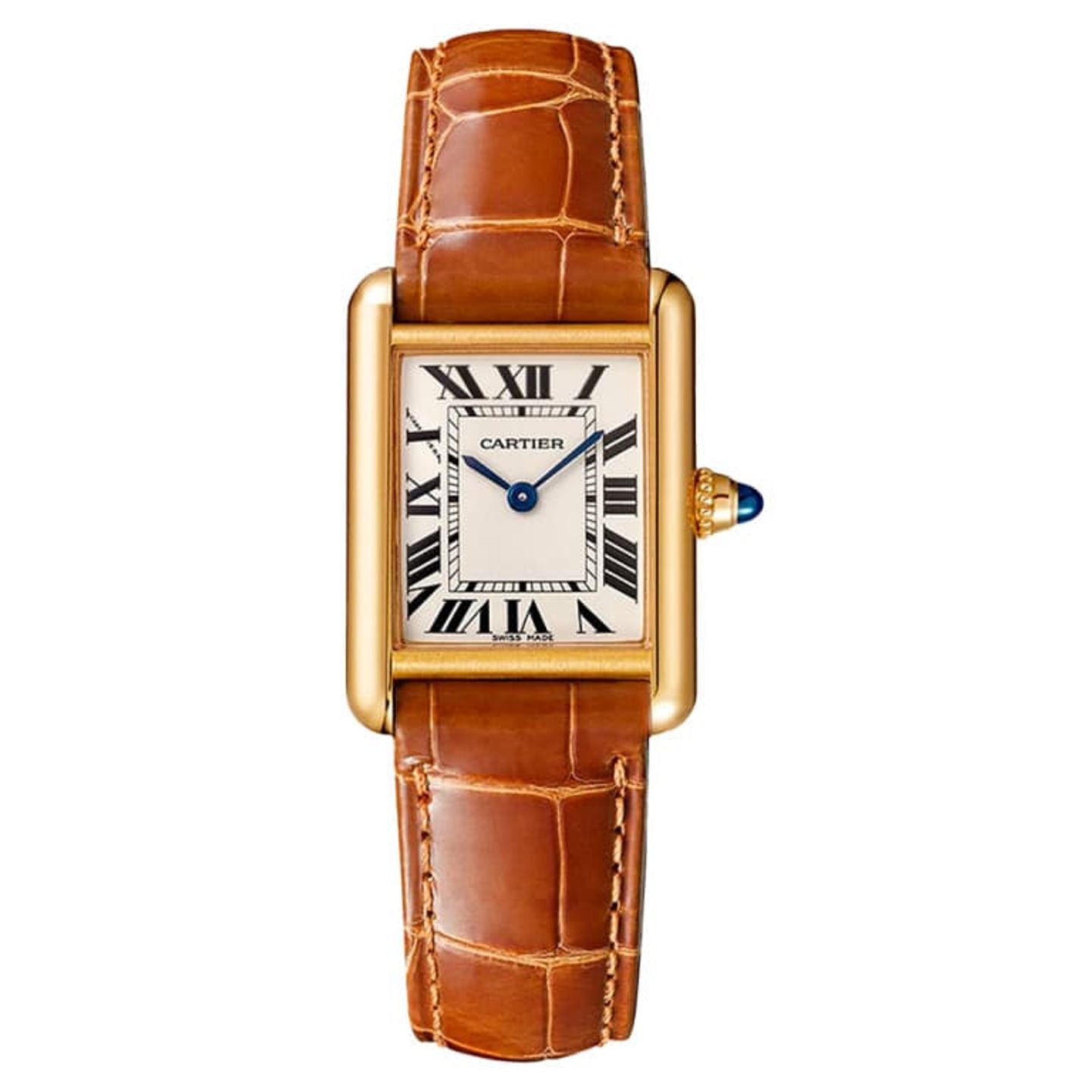 Cartier Tank Louis Cartier W1529856 (2024) - Zilver wijzerplaat 22mm Geelgoud (1/1)