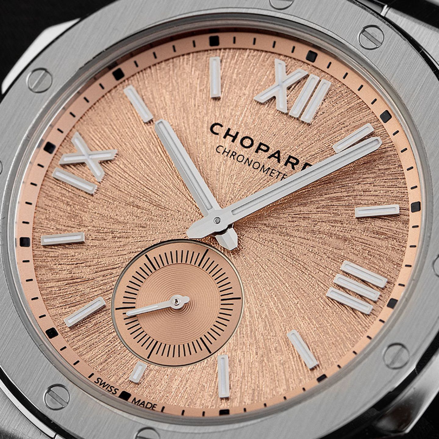 Chopard Alpine Eagle 298623-3001 (2025) - Pink dial 41 mm Steel case (3/7)