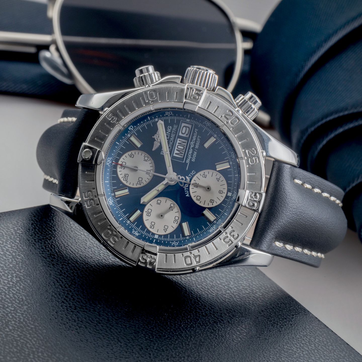 Breitling Superocean Chronograph II A13340 (2003) - 42 mm Steel case (2/8)