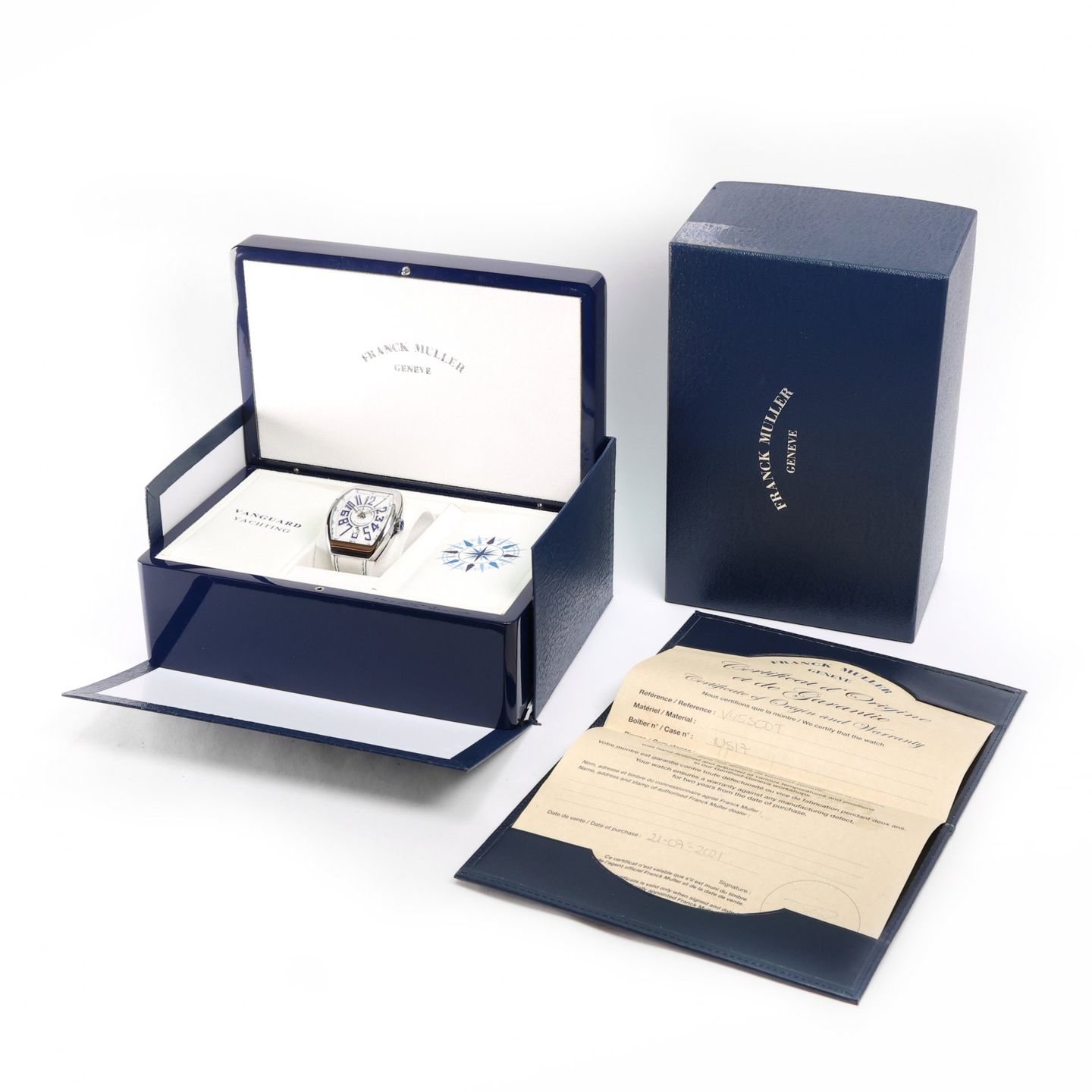 Franck Muller Vanguard V45SCDT (2021) - 45 mm Steel case (3/3)