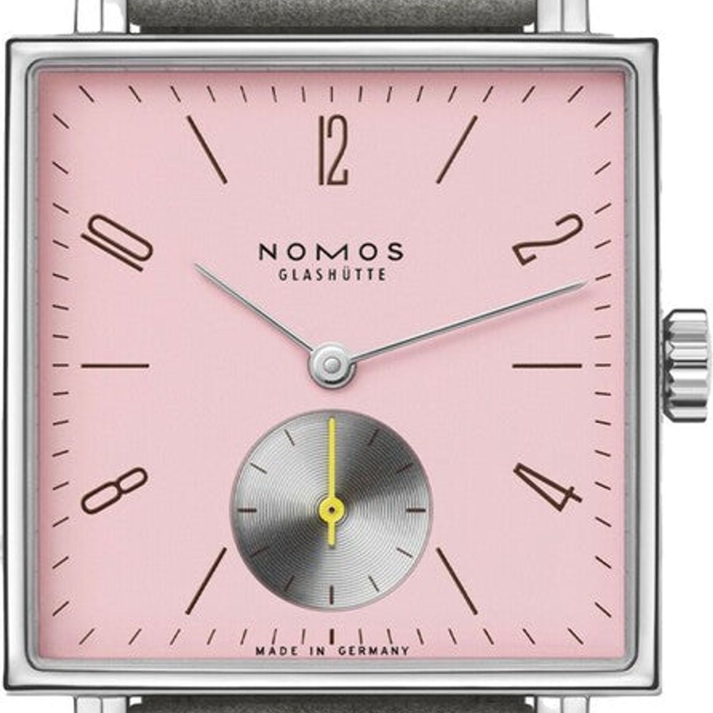 NOMOS Tetra 27 426 (2026) - Roze wijzerplaat 28mm Staal (1/1)