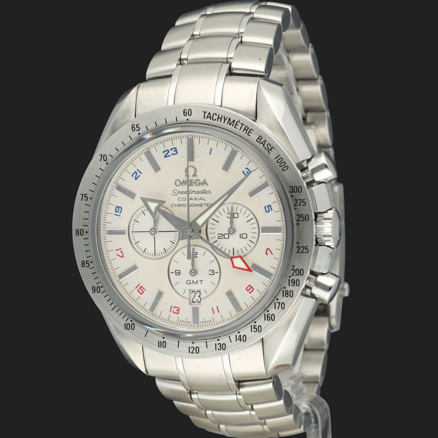 Omega Speedmaster Broad Arrow 3581.30.00 (2011) - White dial 44 mm Steel case (1/8)