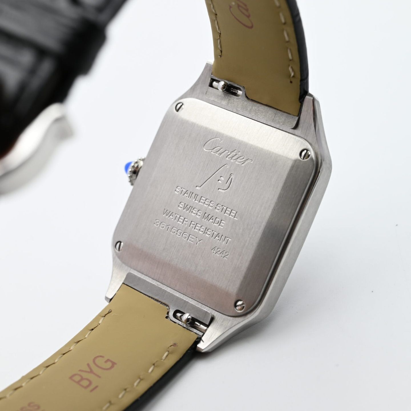 Cartier Santos Dumont WSSA0023 (2025) - Silver dial 28 mm Steel case (7/8)