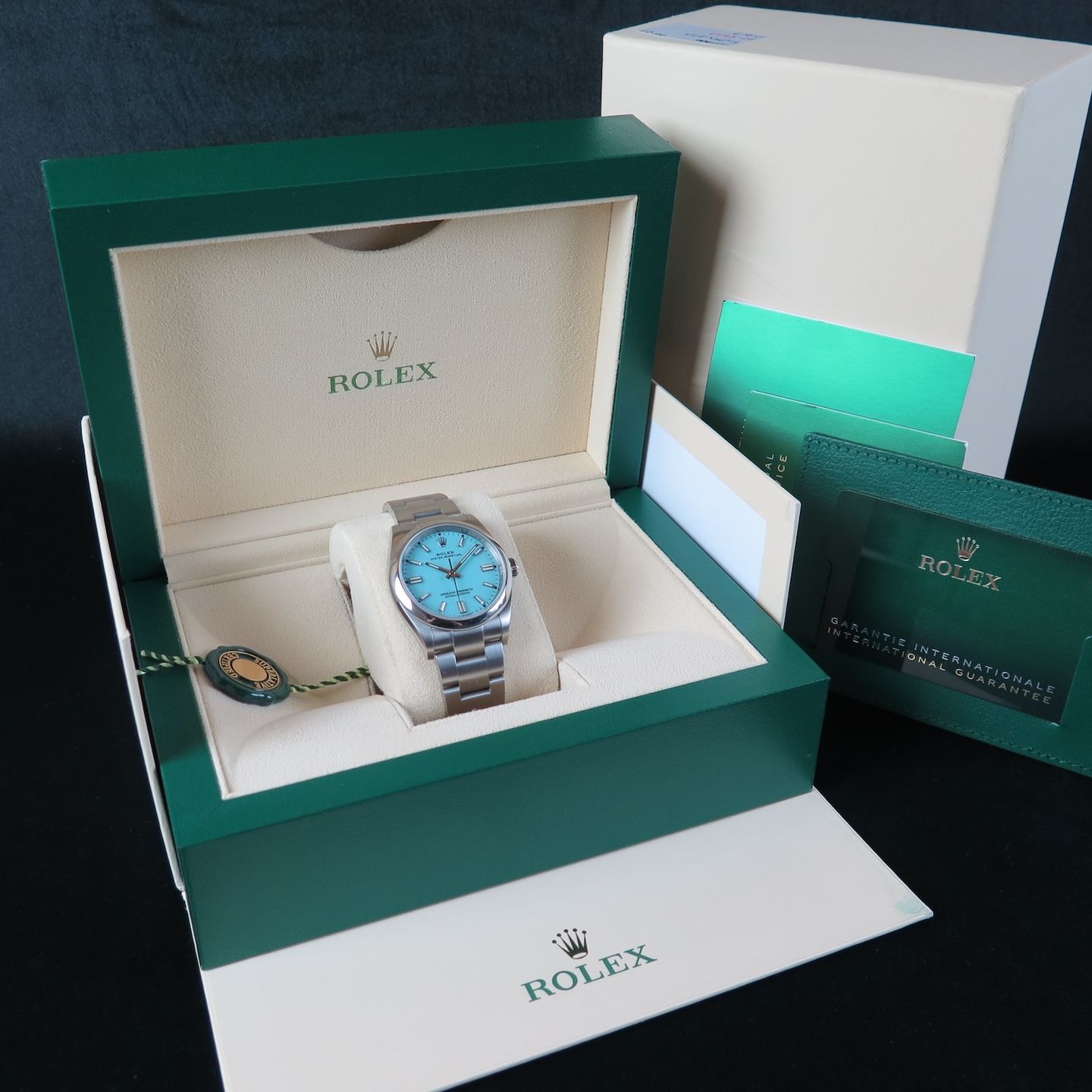 Rolex Oyster Perpetual 36 126000 (2023) - Blauw wijzerplaat 36mm Staal (8/8)