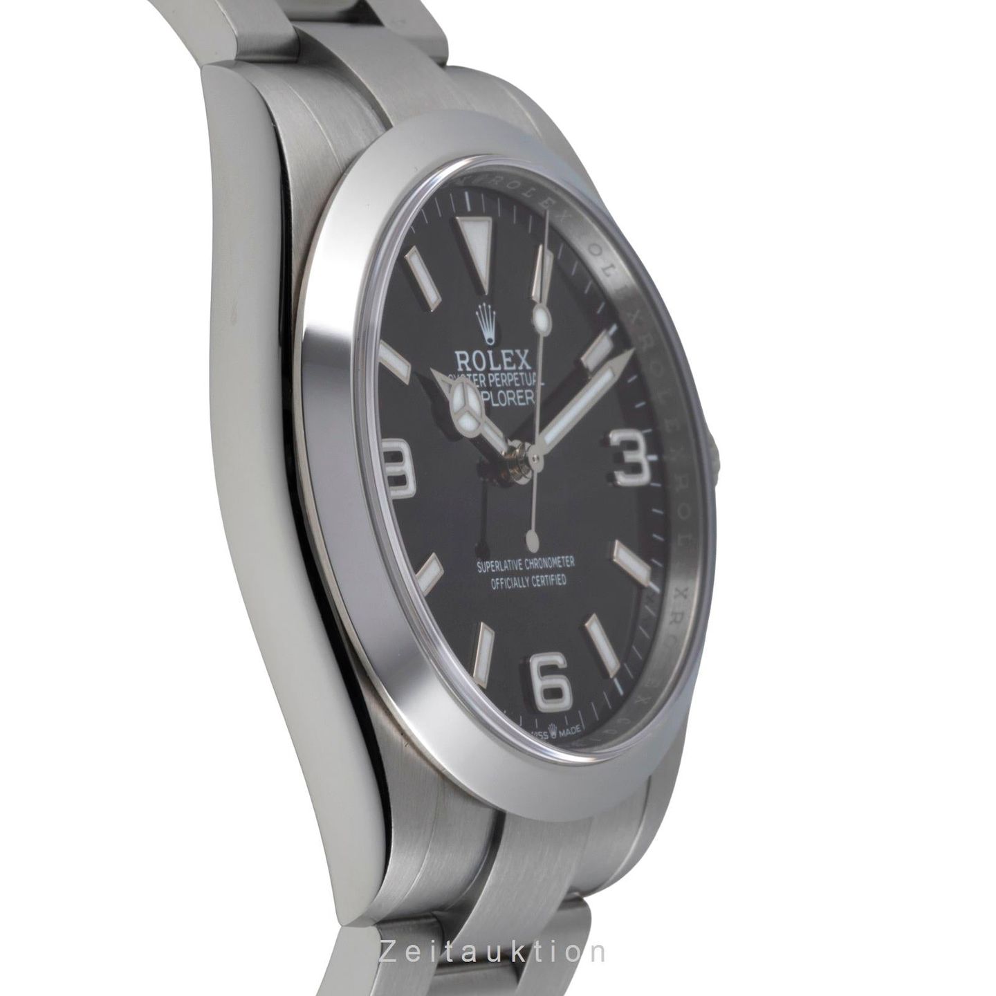 Rolex Explorer 224270 (Unknown (random serial)) - Black dial 40 mm Steel case (6/8)