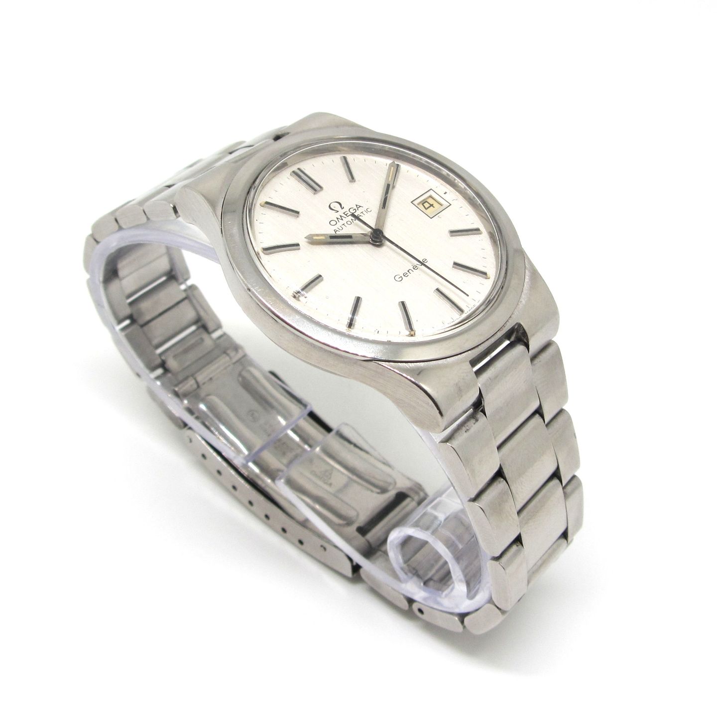 Omega Genève 1660173 (Unknown (random serial)) - Silver dial 36 mm Steel case (5/5)