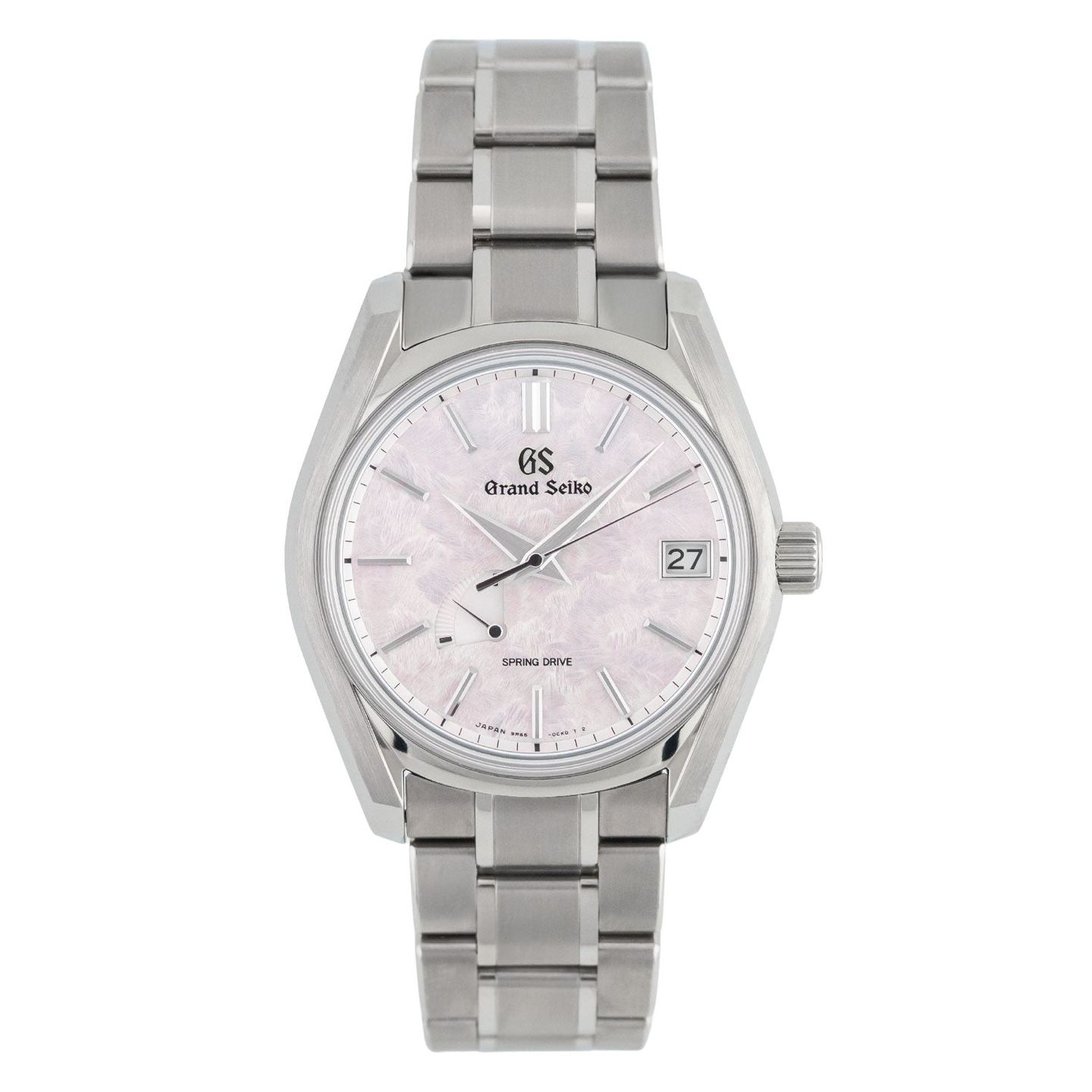Grand Seiko Heritage Collection SBGA413 (Unknown (random serial)) - Grey dial 40 mm Titanium case (1/8)