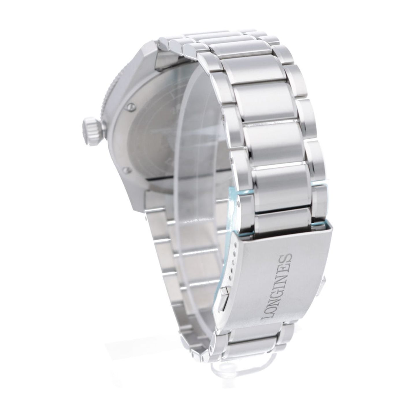 Longines Spirit L3.812.4.53.6 (2025) - Zwart wijzerplaat 42mm Staal (4/7)