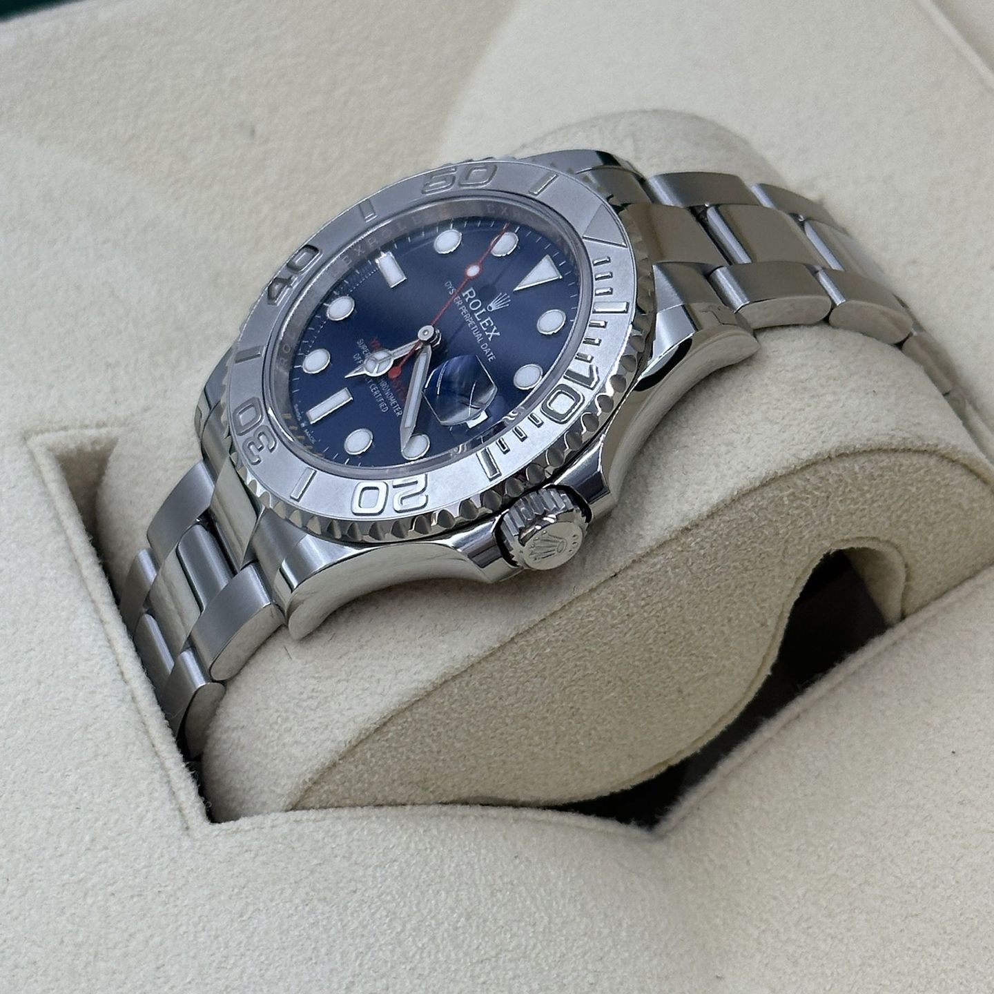 Rolex Yacht-Master 40 126622 (Onbekend (willekeurig serienummer)) - Blauw wijzerplaat 40mm Staal (5/8)