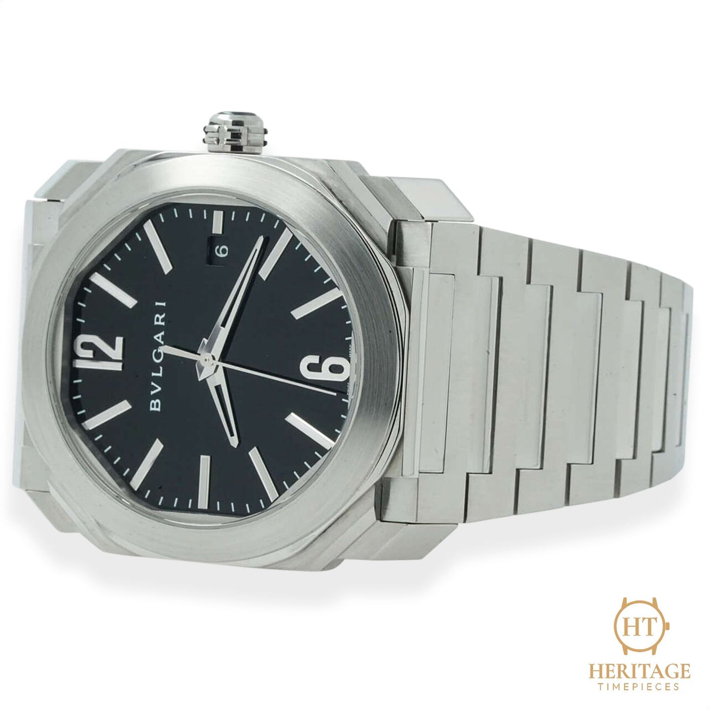 Bulgari Octo BGO 38 S (Onbekend (willekeurig serienummer)) - 39mm Staal (5/8)