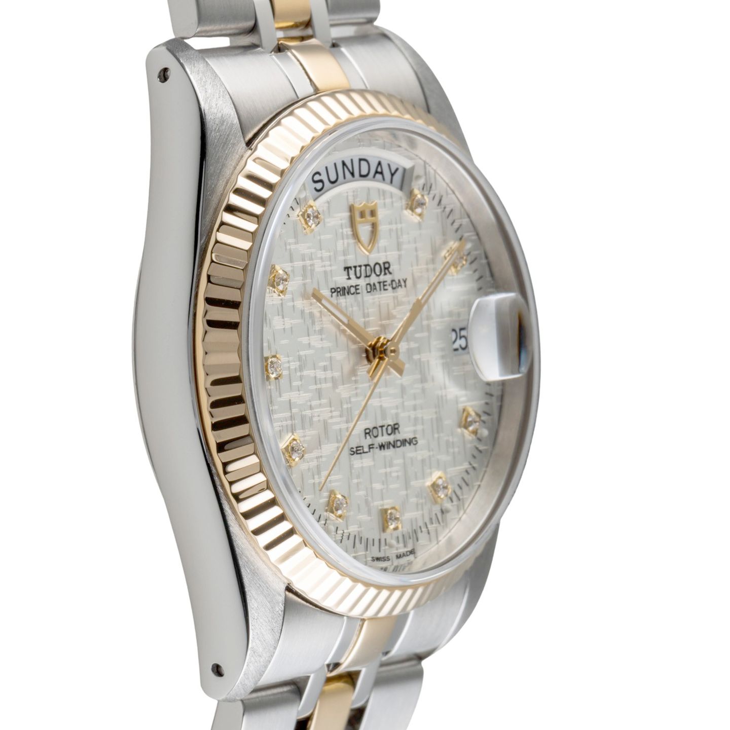 Tudor Prince Date 76213 (Onbekend (willekeurig serienummer)) - 36mm Goud/Staal (7/8)