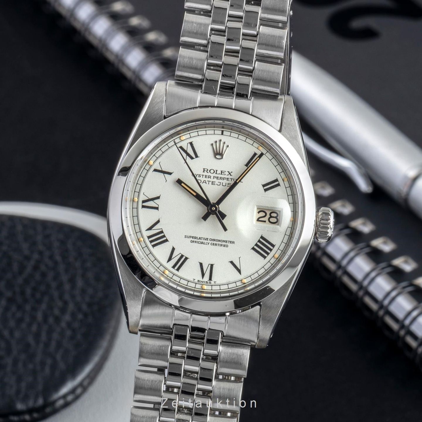 Rolex Datejust 1600 (1966) - 36 mm Steel case (1/8)