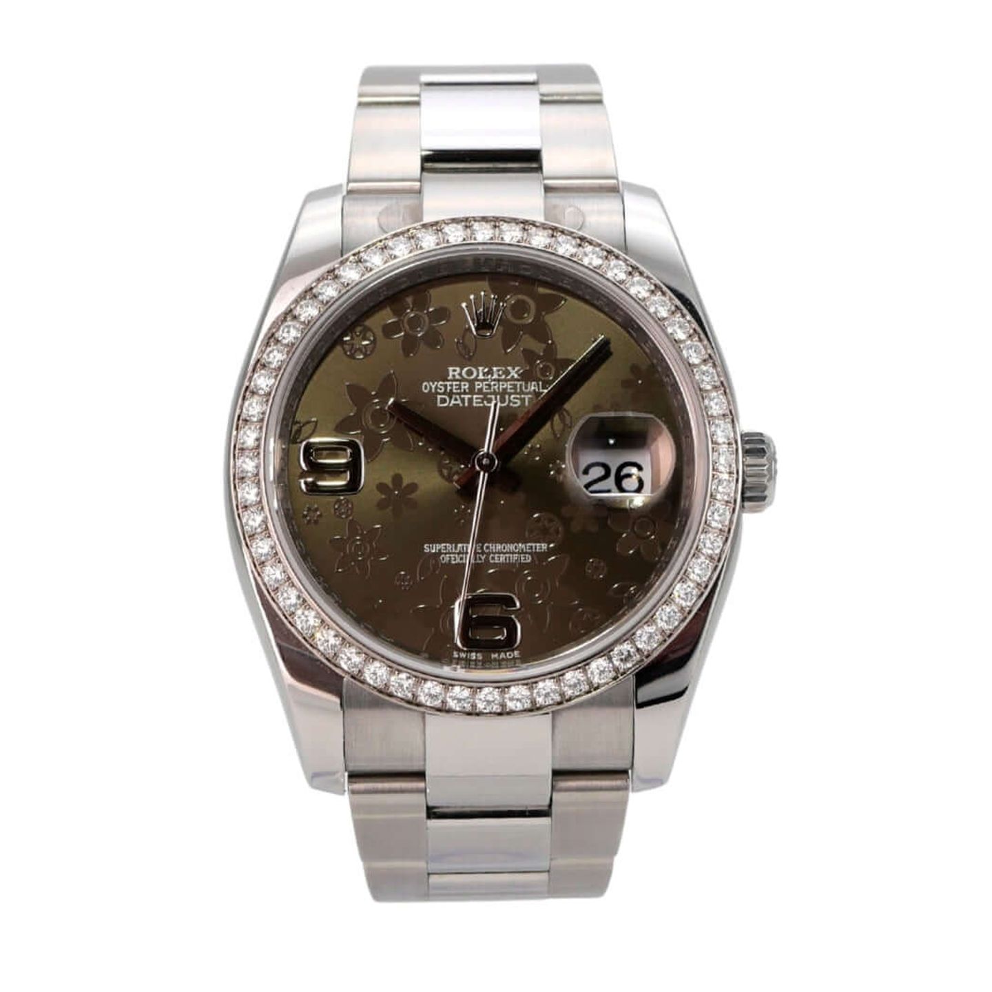 Rolex Datejust 36 116244 (Unknown (random serial)) - Bronze dial 36 mm Steel case (2/8)