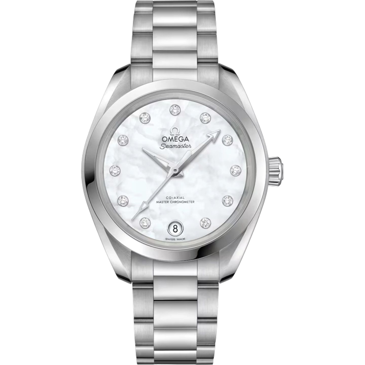 Omega Seamaster Aqua Terra 220.10.34.20.55.001 (2025) - Pearl dial 34 mm Steel case (1/1)