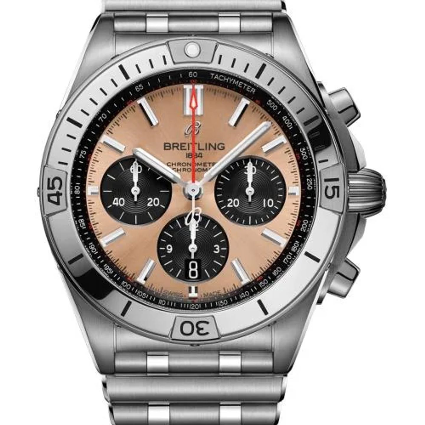 Breitling Chronomat 42 AB0134101K1A1 (2026) - Red dial 42 mm Steel case (1/1)